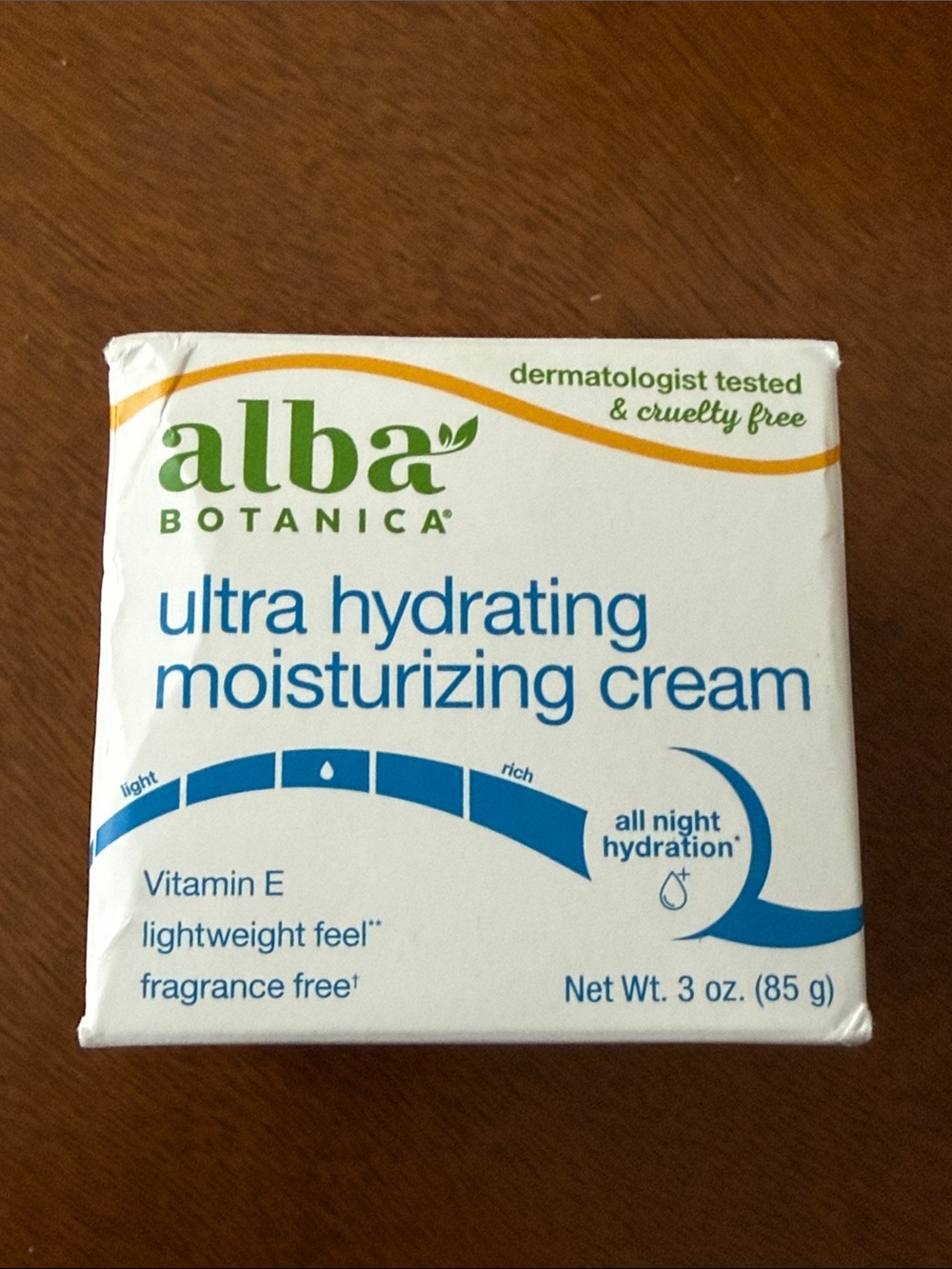 Alba Botánica Ultra Hydrating Moisturizing Cream - 3oz NWT